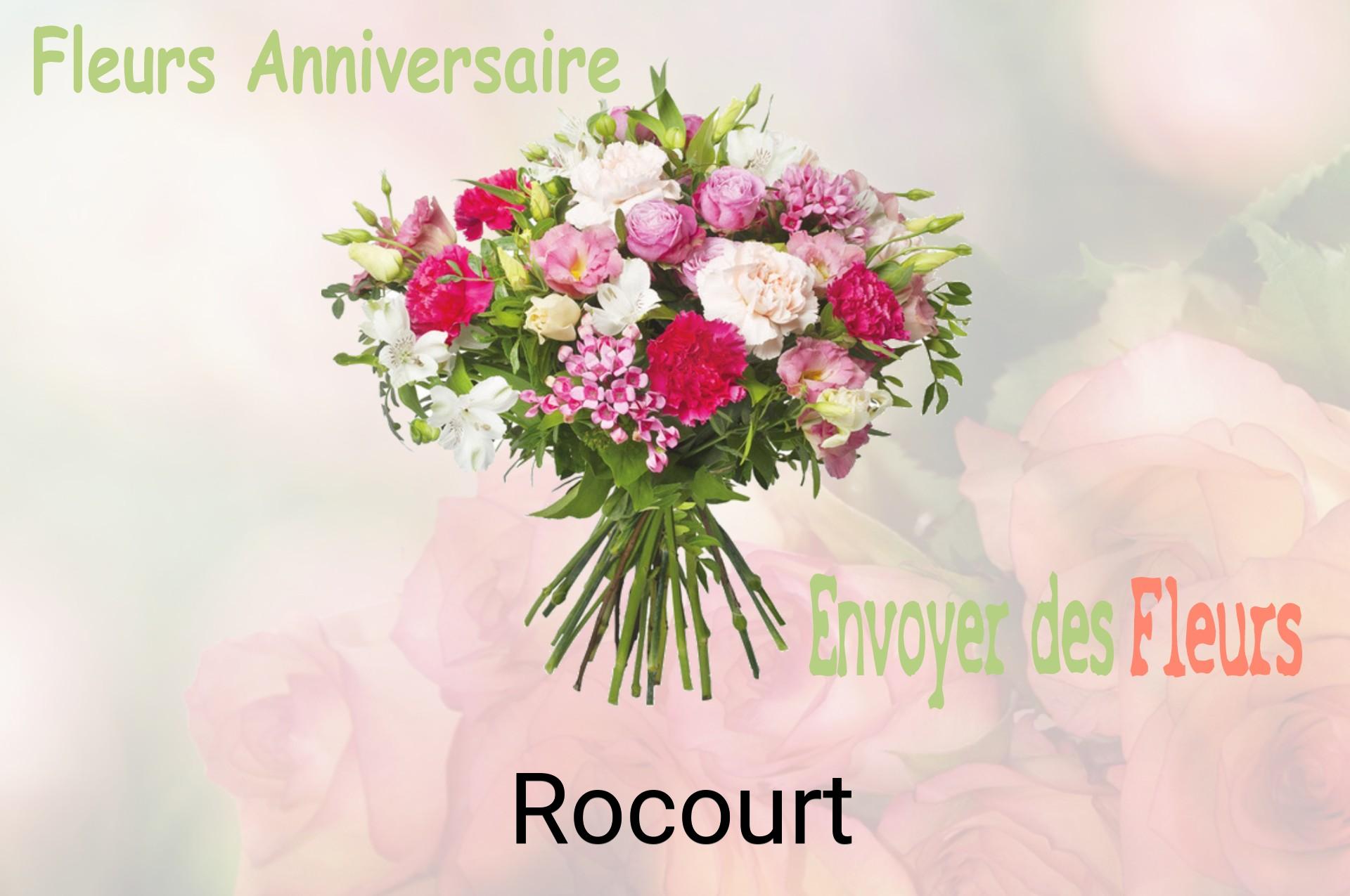 Bouquet de fleurs d’anniversaire livré à Rocourt